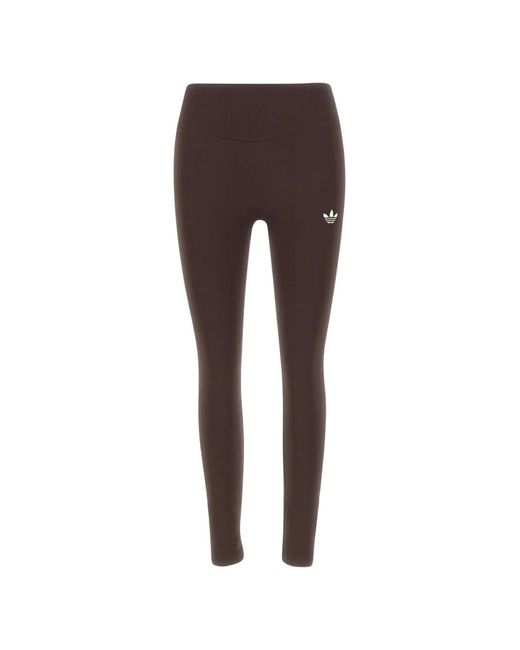 Adidas Brown Essentials Seamless Tights