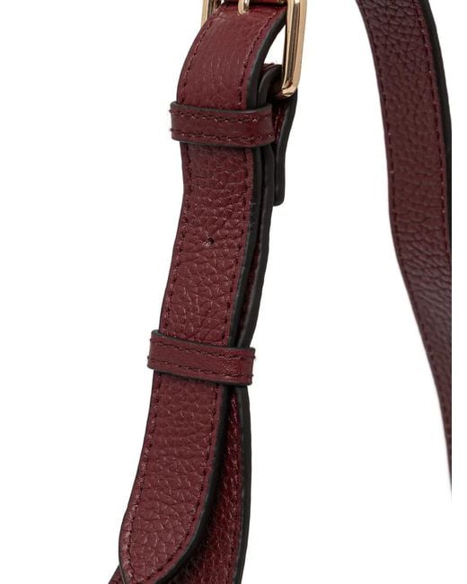 Geox Purple Tuck-Lock Fastening Shoulder Bag