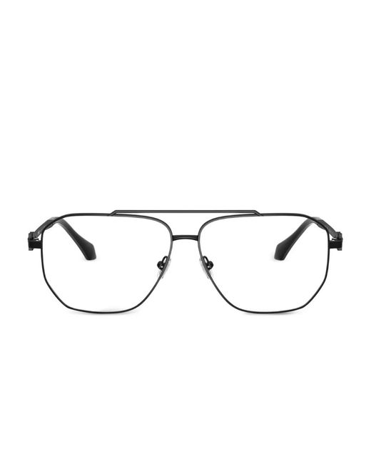 Versace Brille Mit Eckigem Gestell in Black für Herren