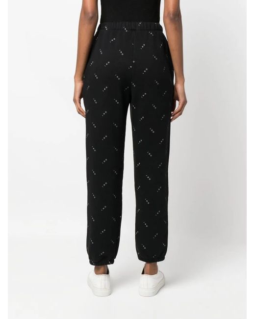 IRO Trainingsbroek Met Logoprint in het Black