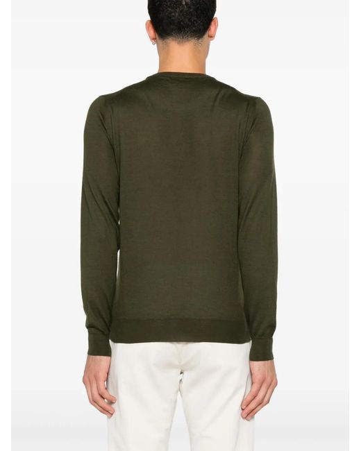 Fedeli Green Argentina Sweater for men