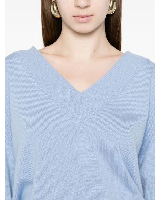 Tom Ford Blue Pull À Col V