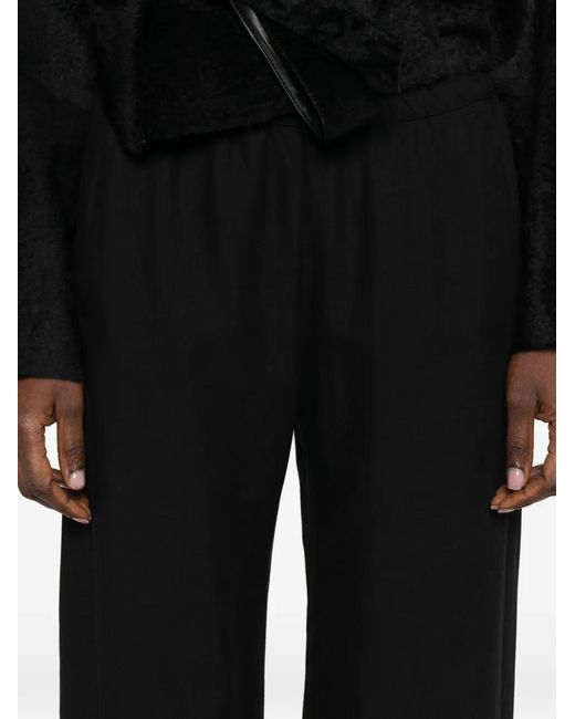 Enza Costa Black Twill Everywhere Trousers