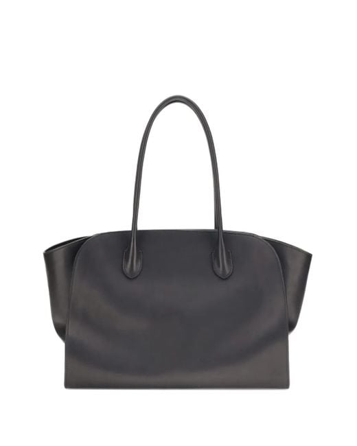 The Row Black Marlo 14 Tote Bag