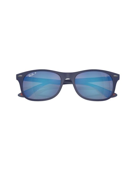 Ray-Ban Blue Scuderia Ferrari Collection Square-frame Sunglasses