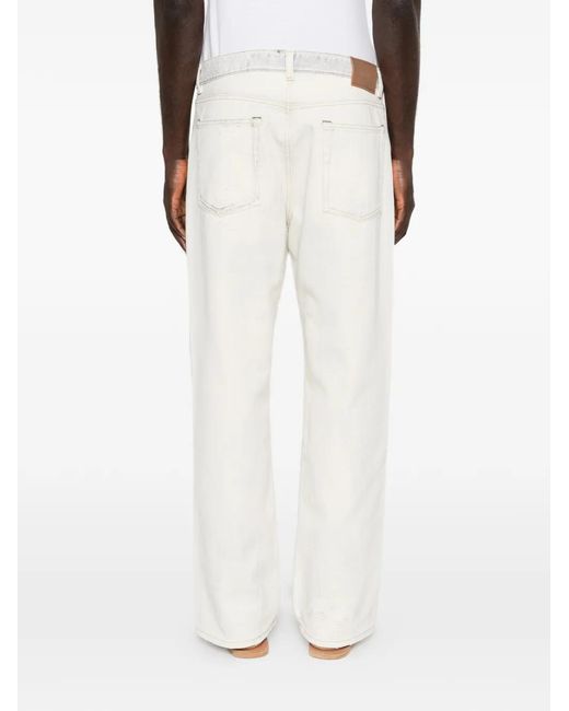 Our Legacy White Jean À Effet Usé for men
