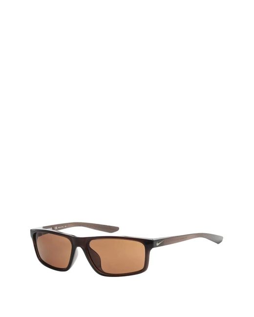 Nike Brown Rectangle Chronicle Sunglasses for men