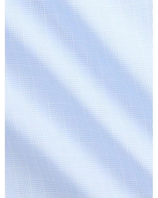 Camicia Glencheck A Maniche Lunghe di Ralph Lauren in Blue da Uomo
