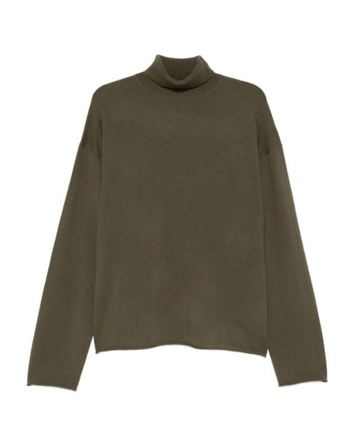 Sofie D'Hoore Green Marchi Turtleneck Cashmere Sweater
