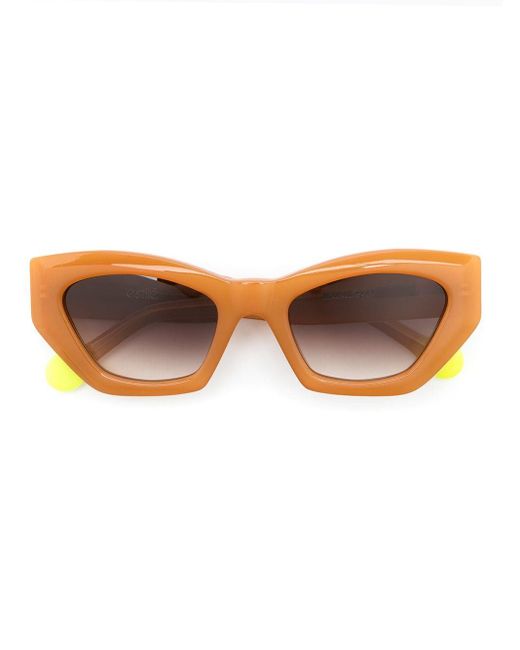 ESTILÉ Brown Square-frame Sunglasses