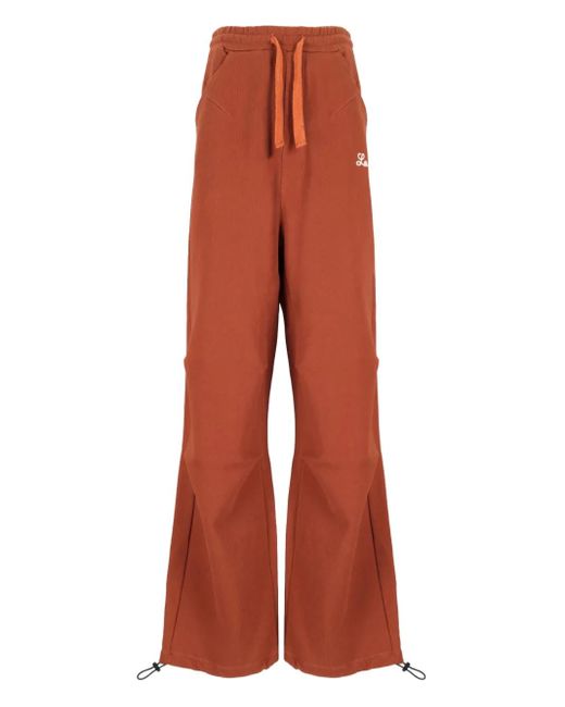 Pantalones de chándal con cordones Laneus de color Red