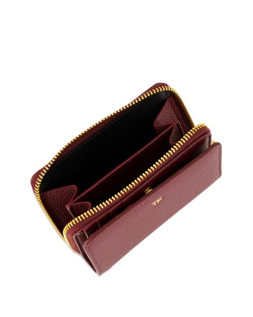 Tom Ford レザー 財布 Red