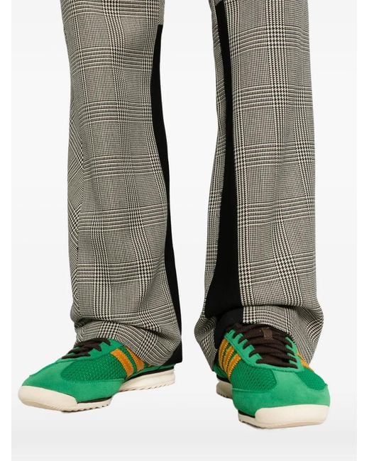 GALLERY DEPT. Gray Check Panel Trousers for men