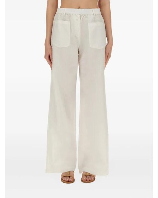 Baum und Pferdgarten Natural Pocket-detail Elastic-waist Trousers