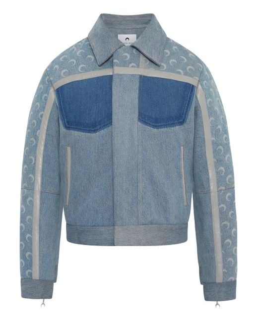Giacca Con Stampa di MARINE SERRE in Blue