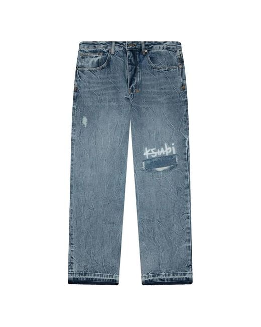 Ksubi Blue Anti K Public Trashed 1999 Jeans for men
