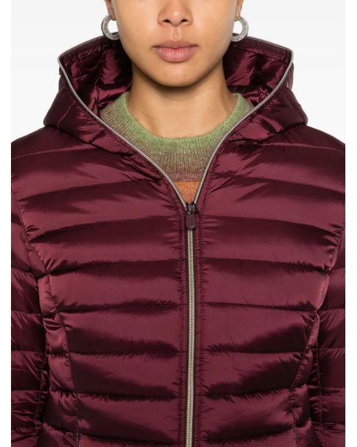 Save The Duck Red Zip-Fastening Jacket
