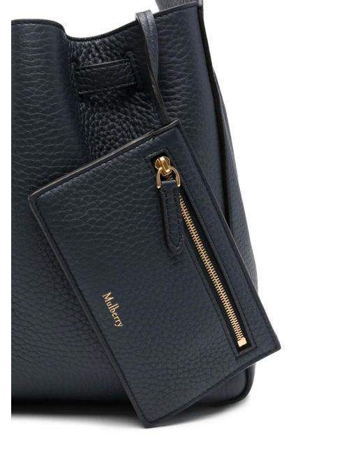 Mulberry Lyra レザーバケットバッグ Black