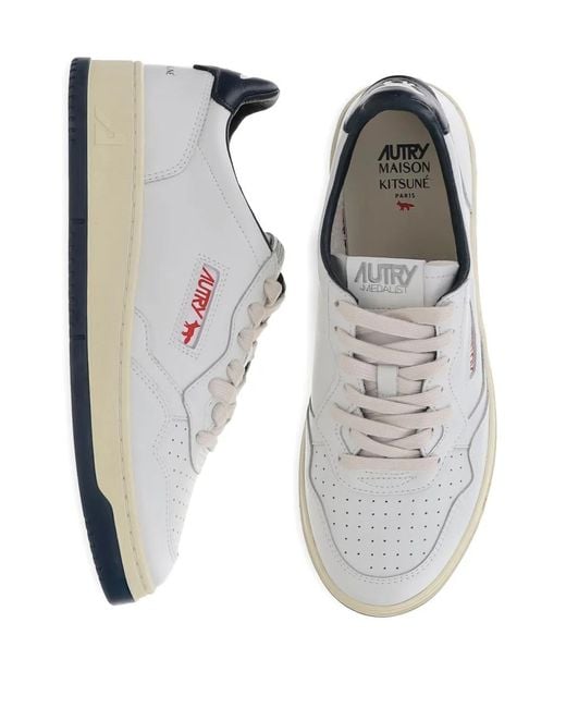 Autry White Sneakers for men