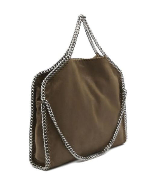 Stella McCartney Brown 'Falabella' Foldable Tote Bag