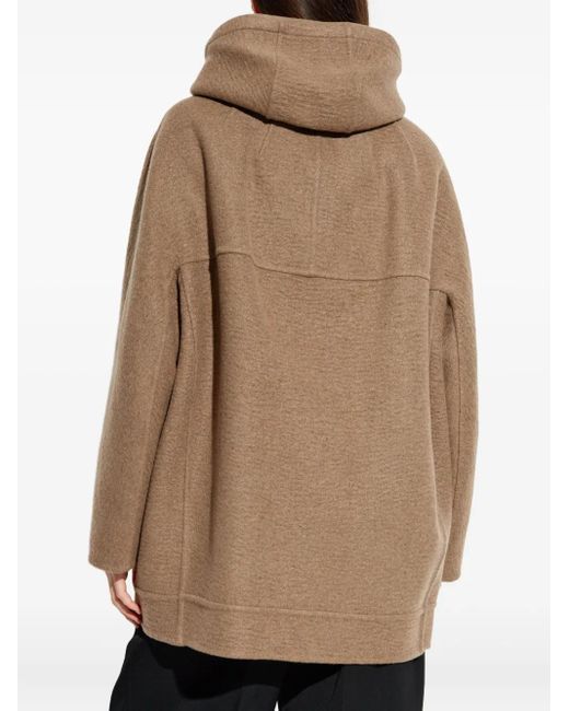 Max Mara Natural Gradi Zip-Up Coat