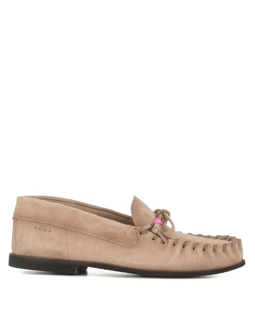 Alexander Hotto Pink Loafer Im Mokassin-Style