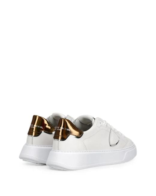 Philippe Model White Temple Tennis