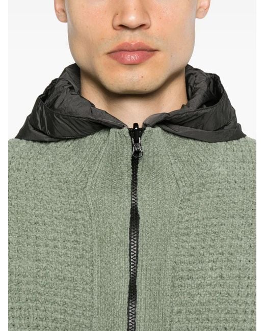 Stone Island Cardigan Mit Kompass-Patch in Green für Herren