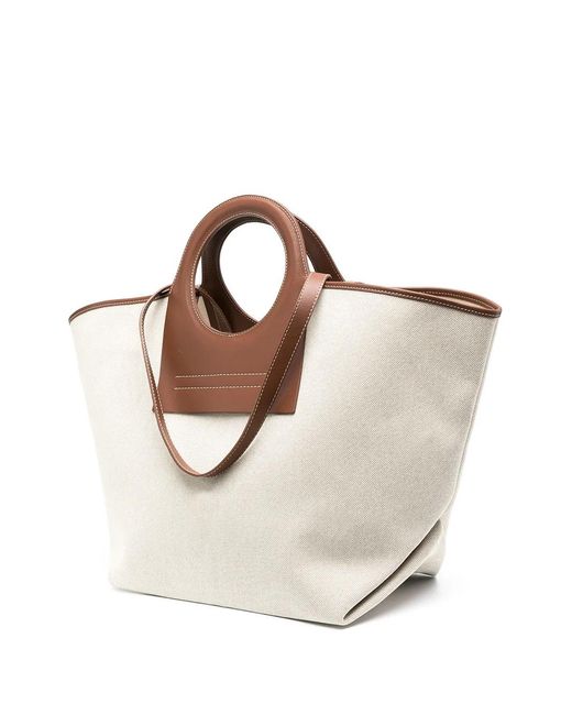 Hereu White Tote Bag
