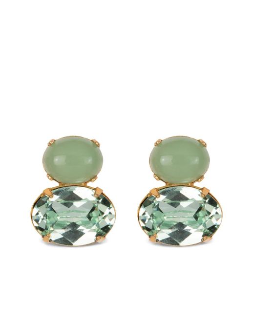 Jennifer Behr Yvette ピアス Green