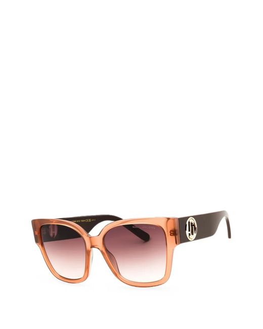 Marc Jacobs Pink Square-Frame Sunglasses