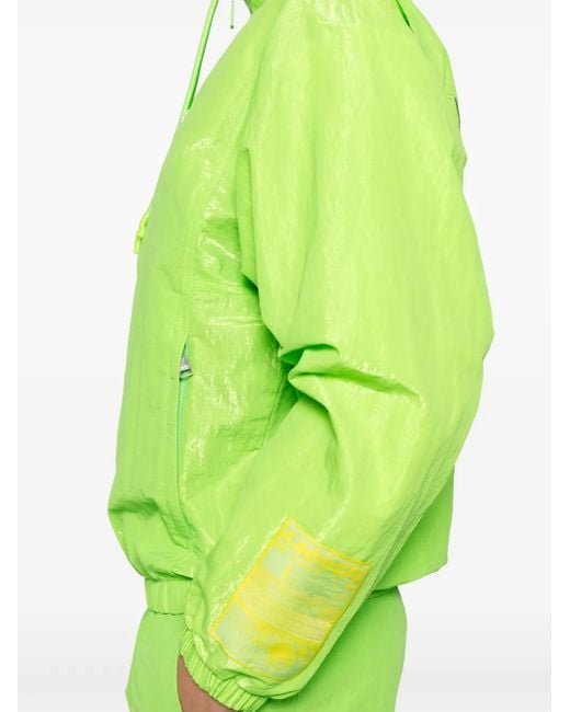 Lacoste Green Logo-Patch Jacket for men