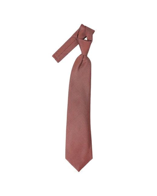 Doublet White Micro-Patterned Tie for men