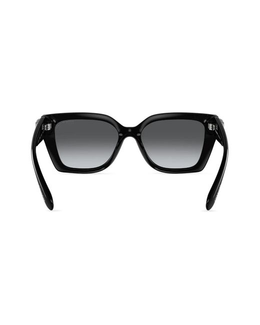 COACH Black Square-Frame Sunglasses