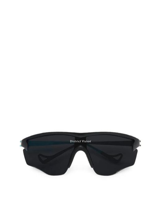 District Vision Black Junya Racer Sunglasses