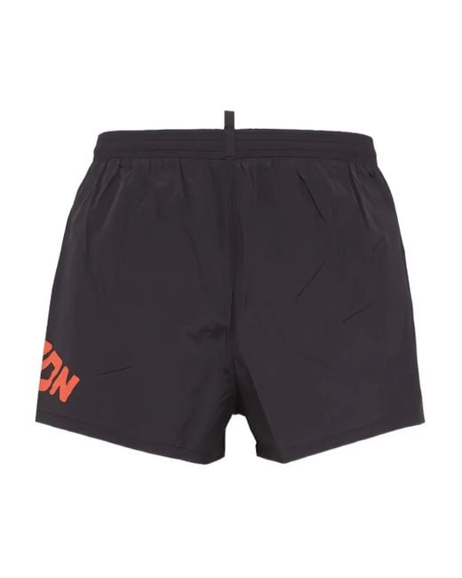 DSquared² Blue Icon New Generation Swim Shorts for men