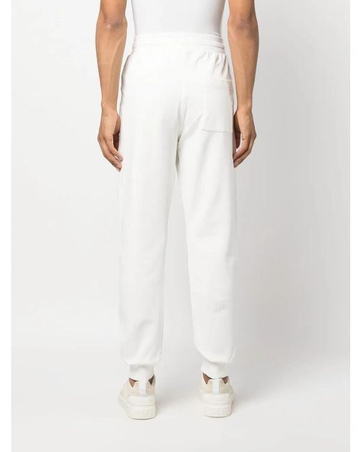 Casablanca White Tennis Club Cotton Track Pants for men