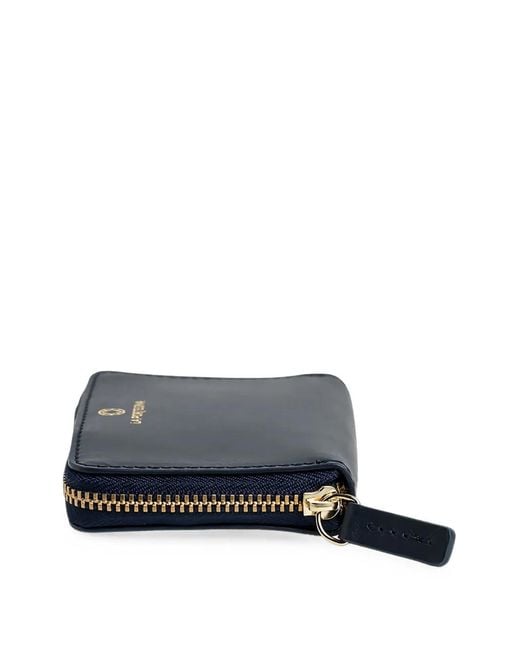 La Portegna Black Baby Julia Leather Wallet