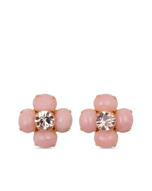 Jennifer Behr Pink Quinn Earrings