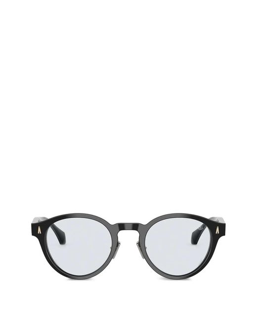 Moncler Black Lunettes De Soleil Ember À Monture Ronde