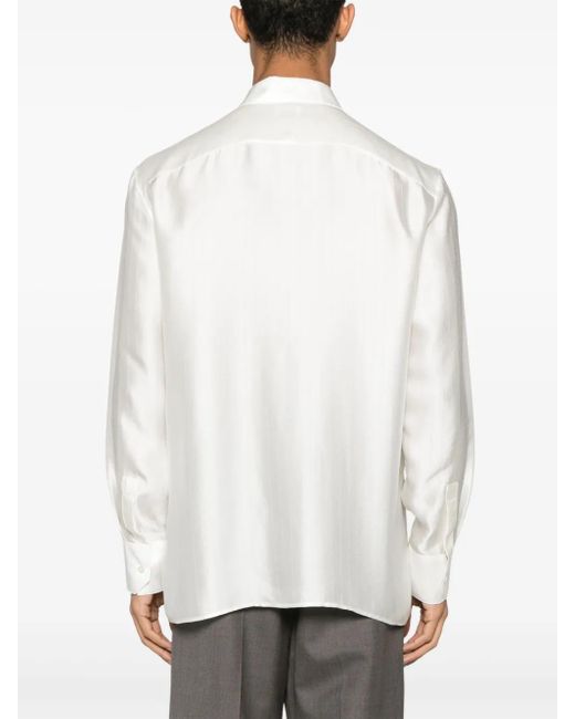Saint Laurent White Shirt for men