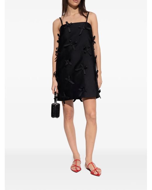 Jil Sander Red Strappy Flat Sandals