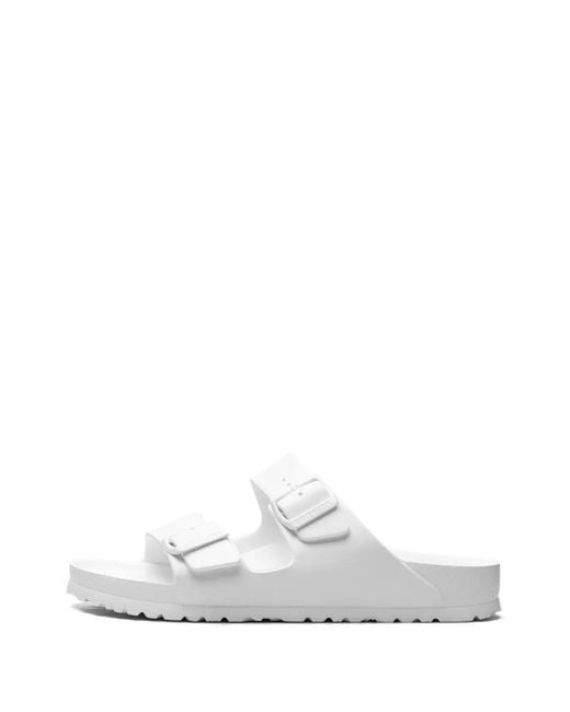 Birkenstock White Arizona Eva Sandals