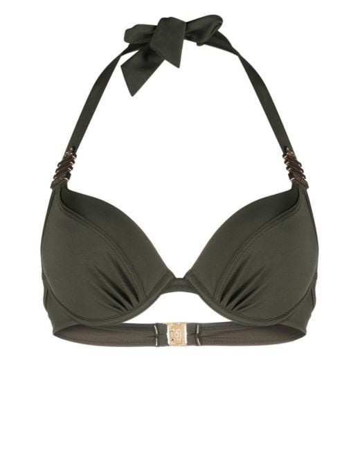 Marlies Dekkers Royal Navy Push-up Bikini Top in Black | Lyst