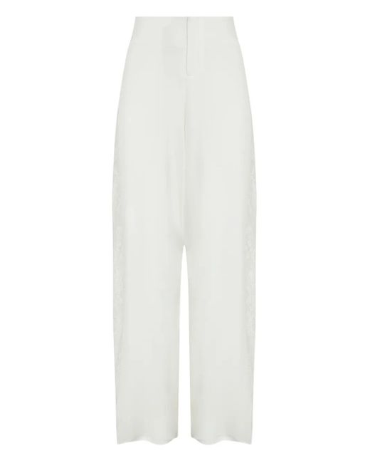 Lethicia Bronstein Willow レースインサート パンツ White