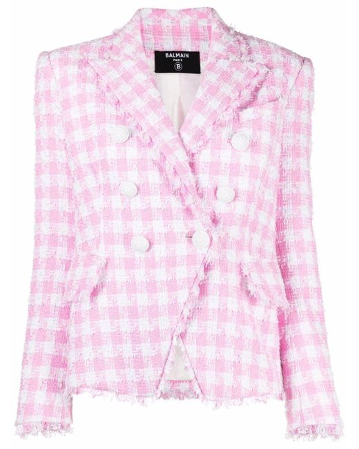 Balmain Pink Blazer