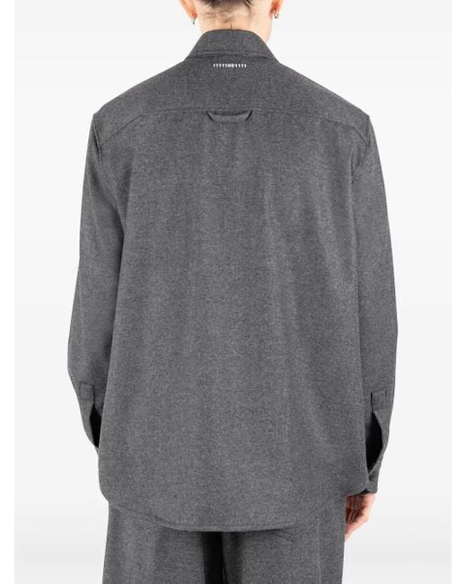 Societe Anonyme Chianti Hemd mit Tasche in Gray für Herren
