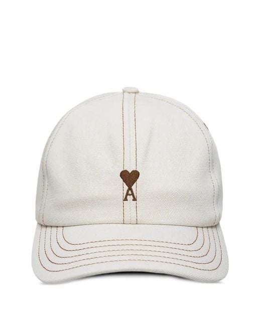 AMI Ami De Coeur Baseballkappe in White für Herren
