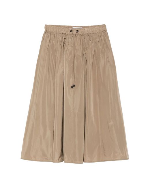 Max Mara Natural Midi Skirt