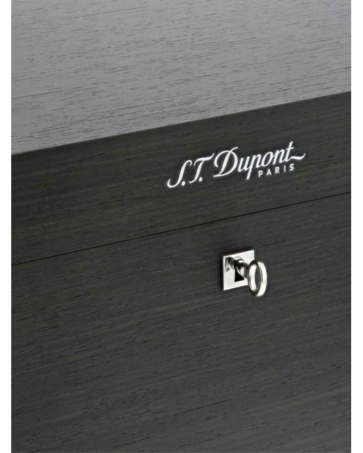 Humidificateur pour cigares Prestige (44,3 cm x 27,3 cm) S.t. Dupont en coloris Gray